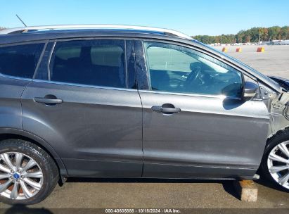 Lot #3034472436 2018 FORD ESCAPE TITANIUM