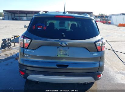 Lot #3034472436 2018 FORD ESCAPE TITANIUM