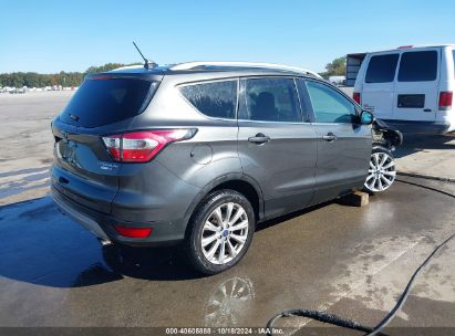 Lot #3034472436 2018 FORD ESCAPE TITANIUM