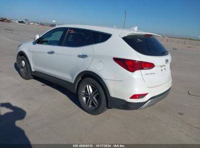 Lot #3051078749 2017 HYUNDAI SANTA FE SPORT 2.4L