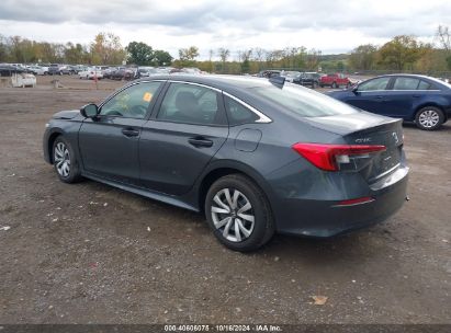 Lot #2992824209 2023 HONDA CIVIC LX