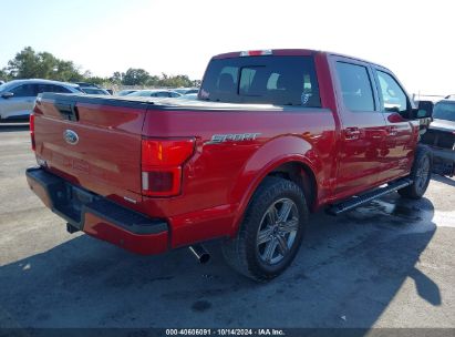 Lot #2990353499 2020 FORD F-150 XLT