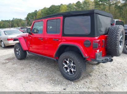 Lot #3056070787 2020 JEEP WRANGLER UNLIMITED RUBICON 4X4