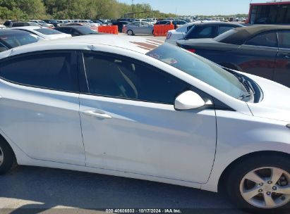 Lot #3042560862 2015 HYUNDAI ELANTRA SE