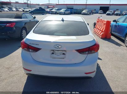 Lot #3042560862 2015 HYUNDAI ELANTRA SE