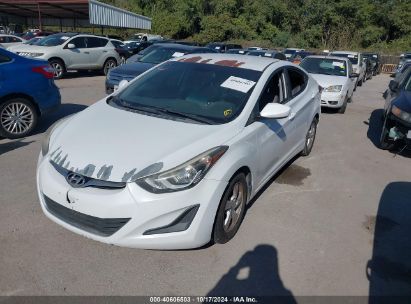 Lot #3042560862 2015 HYUNDAI ELANTRA SE