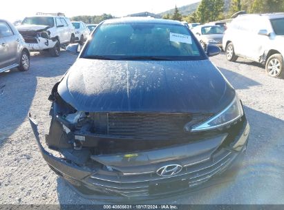 Lot #3006596078 2020 HYUNDAI ELANTRA SEL