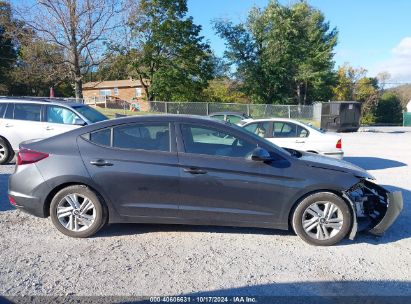 Lot #3006596078 2020 HYUNDAI ELANTRA SEL