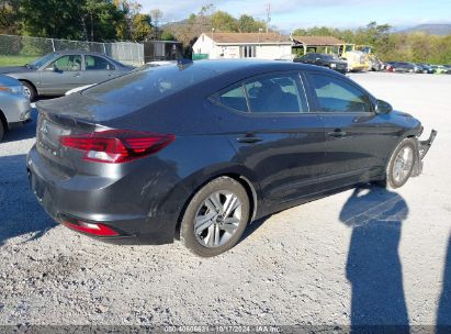 Lot #3006596078 2020 HYUNDAI ELANTRA SEL