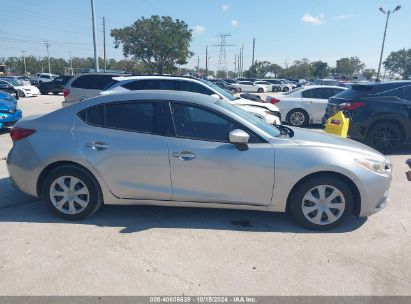 Lot #2992824169 2014 MAZDA MAZDA3 I SPORT