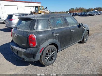 Lot #2992817501 2012 MINI COOPER S COUNTRYMAN