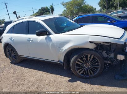 Lot #3046369470 2017 INFINITI QX70