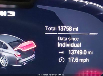 Lot #2995298974 2022 BMW M3 COMPETITION