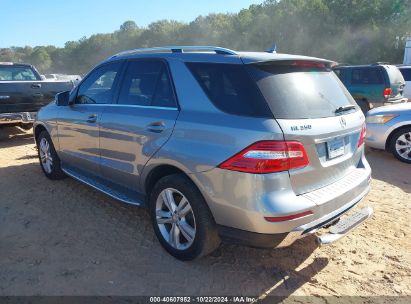 Lot #2992824358 2013 MERCEDES-BENZ M-CLASS ML 350