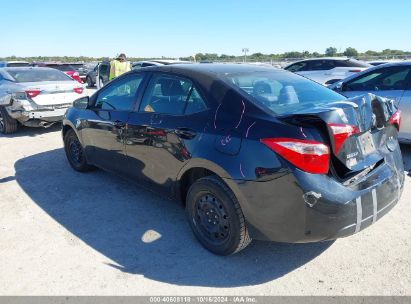 Lot #3053064498 2017 TOYOTA COROLLA LE