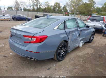 Lot #2990348683 2021 HONDA ACCORD TOURING