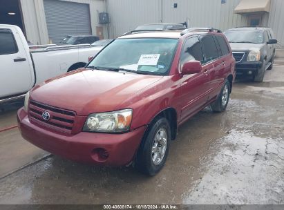 Lot #2992830171 2004 TOYOTA HIGHLANDER V6