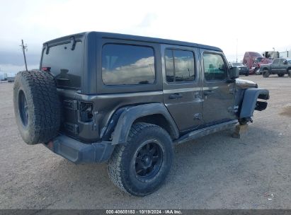 Lot #3035086072 2018 JEEP WRANGLER UNLIMITED SPORT S 4X4