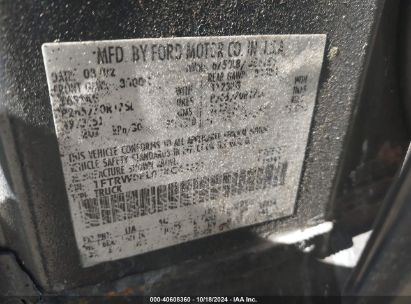 Lot #2992824340 2002 FORD F-150 LARIAT/XLT