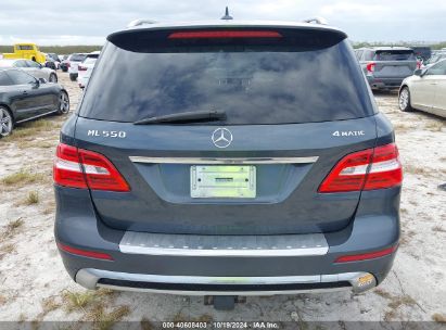 Lot #3006596065 2013 MERCEDES-BENZ ML 550 4MATIC