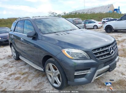 Lot #3006596065 2013 MERCEDES-BENZ ML 550 4MATIC