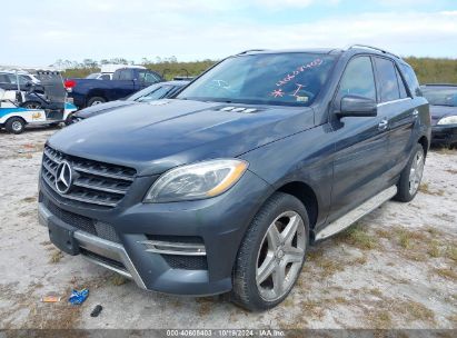 Lot #3006596065 2013 MERCEDES-BENZ ML 550 4MATIC