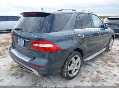 Lot #3006596065 2013 MERCEDES-BENZ ML 550 4MATIC