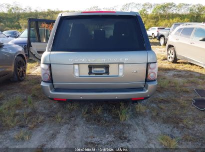 Lot #2995282551 2011 LAND ROVER RANGE ROVER HSE