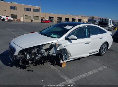 Lot #2992832968 2016 HYUNDAI SONATA HYBRID LIMITED