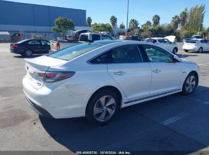 Lot #2992832968 2016 HYUNDAI SONATA HYBRID LIMITED