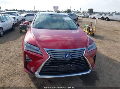 Lot #2992832967 2019 LEXUS RX 450H