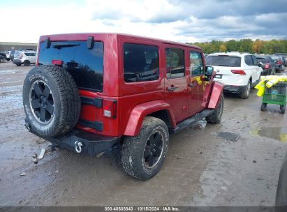 Lot #2995298939 2012 JEEP WRANGLER UNLIMITED SAHARA