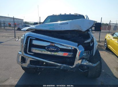 Lot #2985458309 2012 FORD F-250 LARIAT