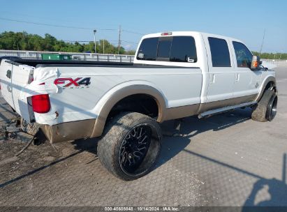 Lot #2985458309 2012 FORD F-250 LARIAT