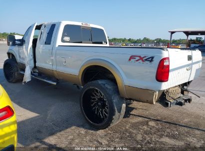 Lot #2985458309 2012 FORD F-250 LARIAT