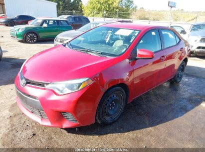 Lot #3035086056 2016 TOYOTA COROLLA LE