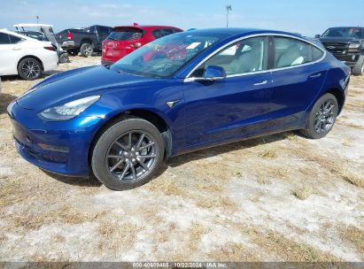 Lot #2992824303 2020 TESLA MODEL 3 STANDARD RANGE PLUS REAR-WHEEL DRIVE/STANDARD RANGE REAR-WHEEL DRIVE