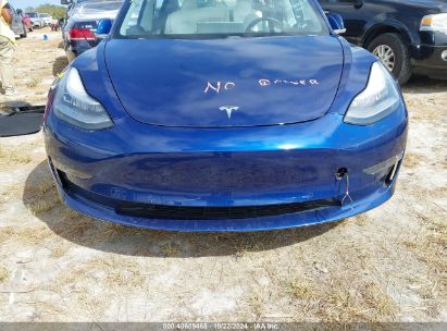 Lot #2992824303 2020 TESLA MODEL 3 STANDARD RANGE PLUS REAR-WHEEL DRIVE/STANDARD RANGE REAR-WHEEL DRIVE