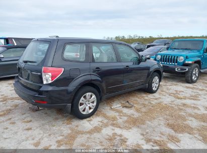 Lot #2992824296 2009 SUBARU FORESTER 2.5X