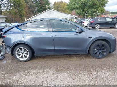 Lot #2992824293 2023 TESLA MODEL Y AWD/LONG RANGE DUAL MOTOR ALL-WHEEL DRIVE