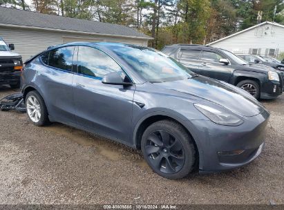 Lot #2992824293 2023 TESLA MODEL Y AWD/LONG RANGE DUAL MOTOR ALL-WHEEL DRIVE