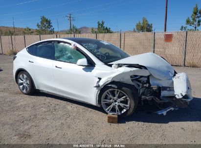 Lot #2996535964 2023 TESLA MODEL Y AWD/LONG RANGE DUAL MOTOR ALL-WHEEL DRIVE