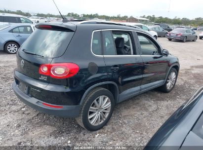 Lot #3035076129 2011 VOLKSWAGEN TIGUAN SE