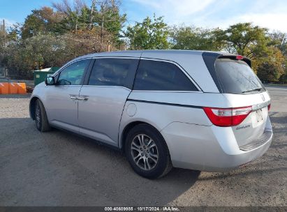 Lot #2992824278 2013 HONDA ODYSSEY EX-L