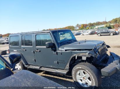 Lot #2995298862 2016 JEEP WRANGLER UNLIMITED SPORT