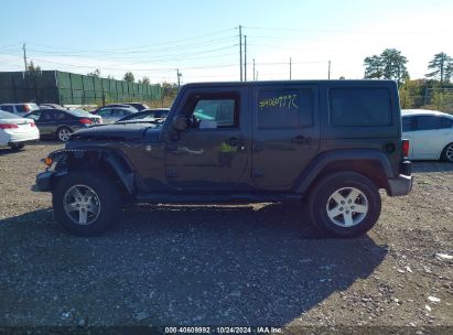 Lot #2995298862 2016 JEEP WRANGLER UNLIMITED SPORT