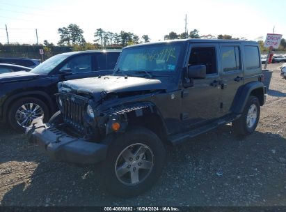 Lot #2995298862 2016 JEEP WRANGLER UNLIMITED SPORT