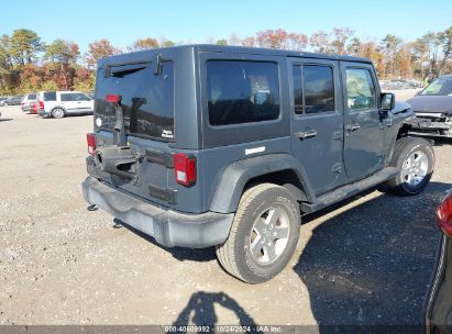 Lot #2995298862 2016 JEEP WRANGLER UNLIMITED SPORT