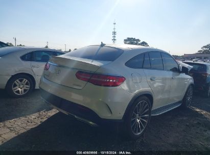 Lot #3005349098 2016 MERCEDES-BENZ GLE 450 AMG COUPE 4MATIC