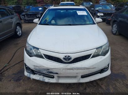 Lot #3035076122 2014 TOYOTA CAMRY SE SPORT